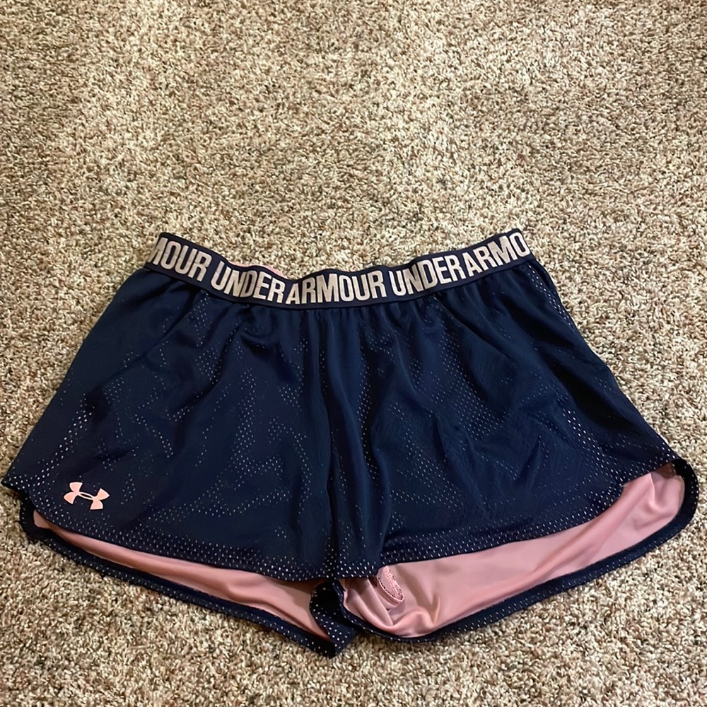 Under Armour Shorts navy/pink